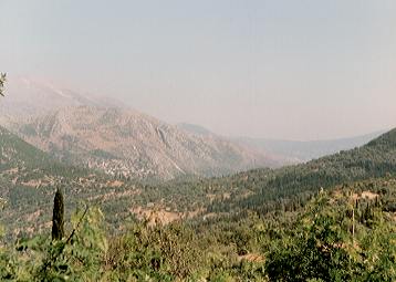 View from the Lefkas Road